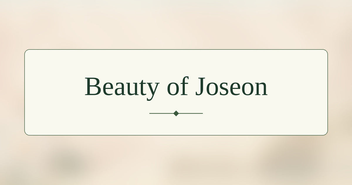 Glow Áine beauty of joseon centered collection tile
