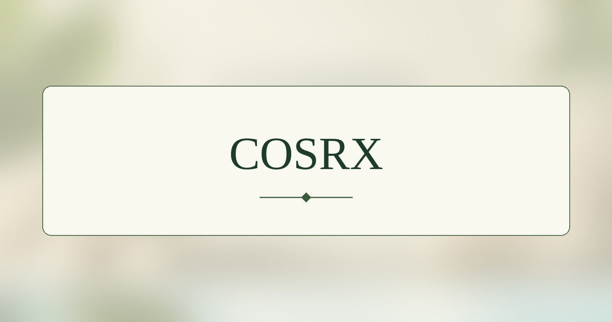 Glow Áine cosrx centered collection tile