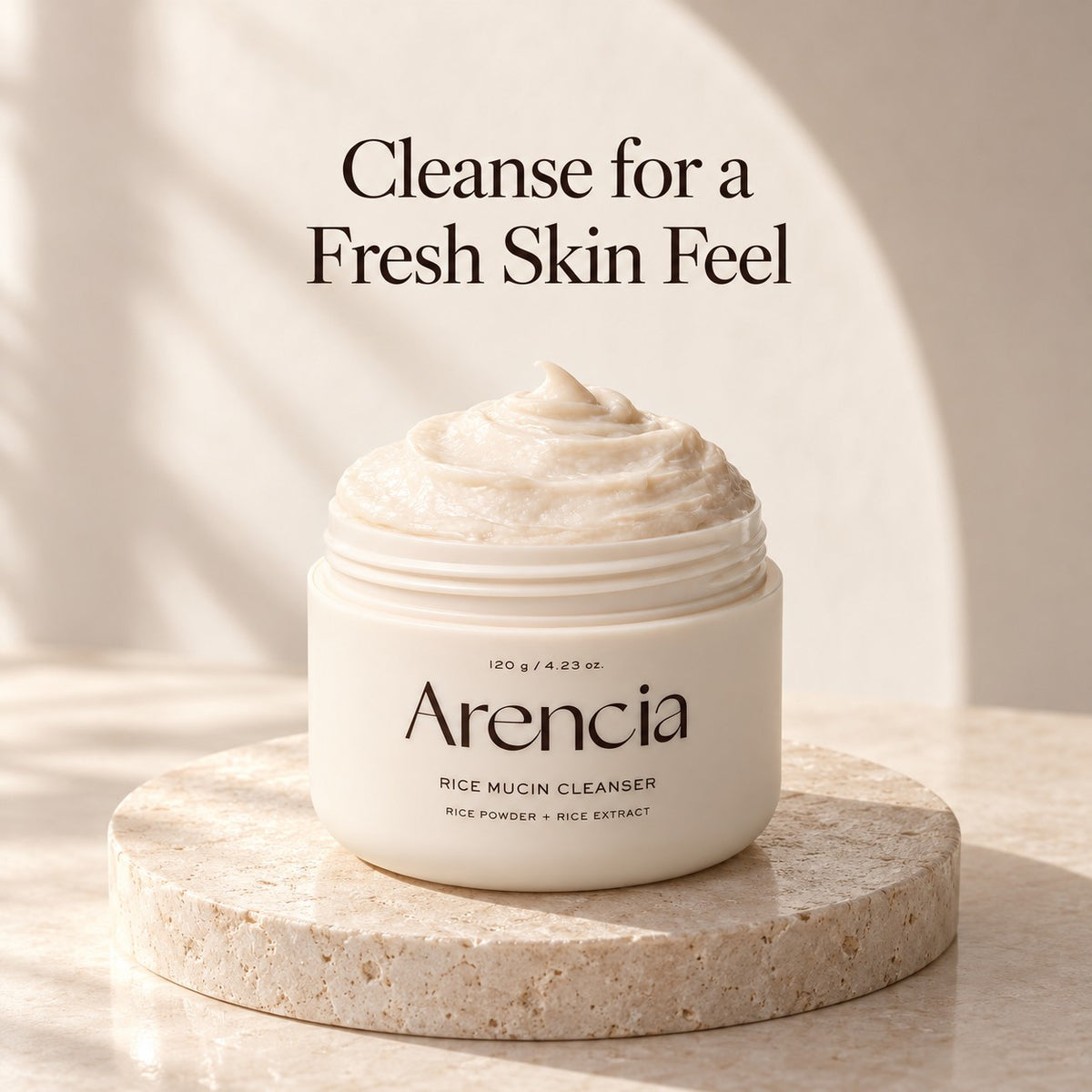Arencia Rice Mucin Cleanser 120g