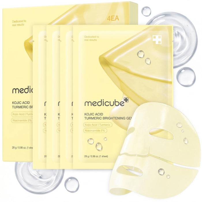 MEDICUBE Kojic Acid Turmeric Gel Mask 4ea