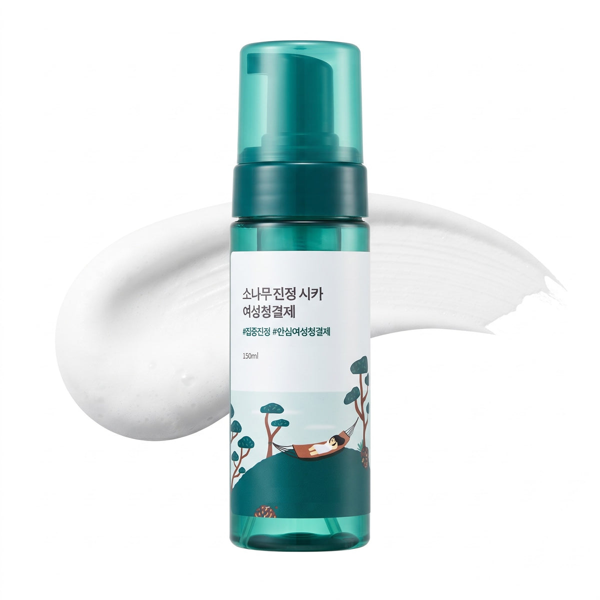 ROUND LAB Pine Calming Cica Feminine Wash 150ml