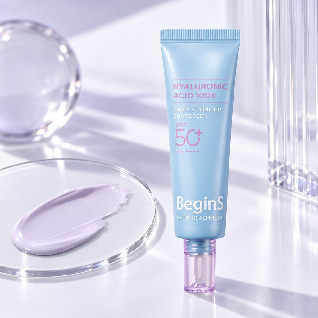 BeginS by JUNGSAEMMOOL Hyaluronic Acid Purple Tone Up Sunscreen 50ml