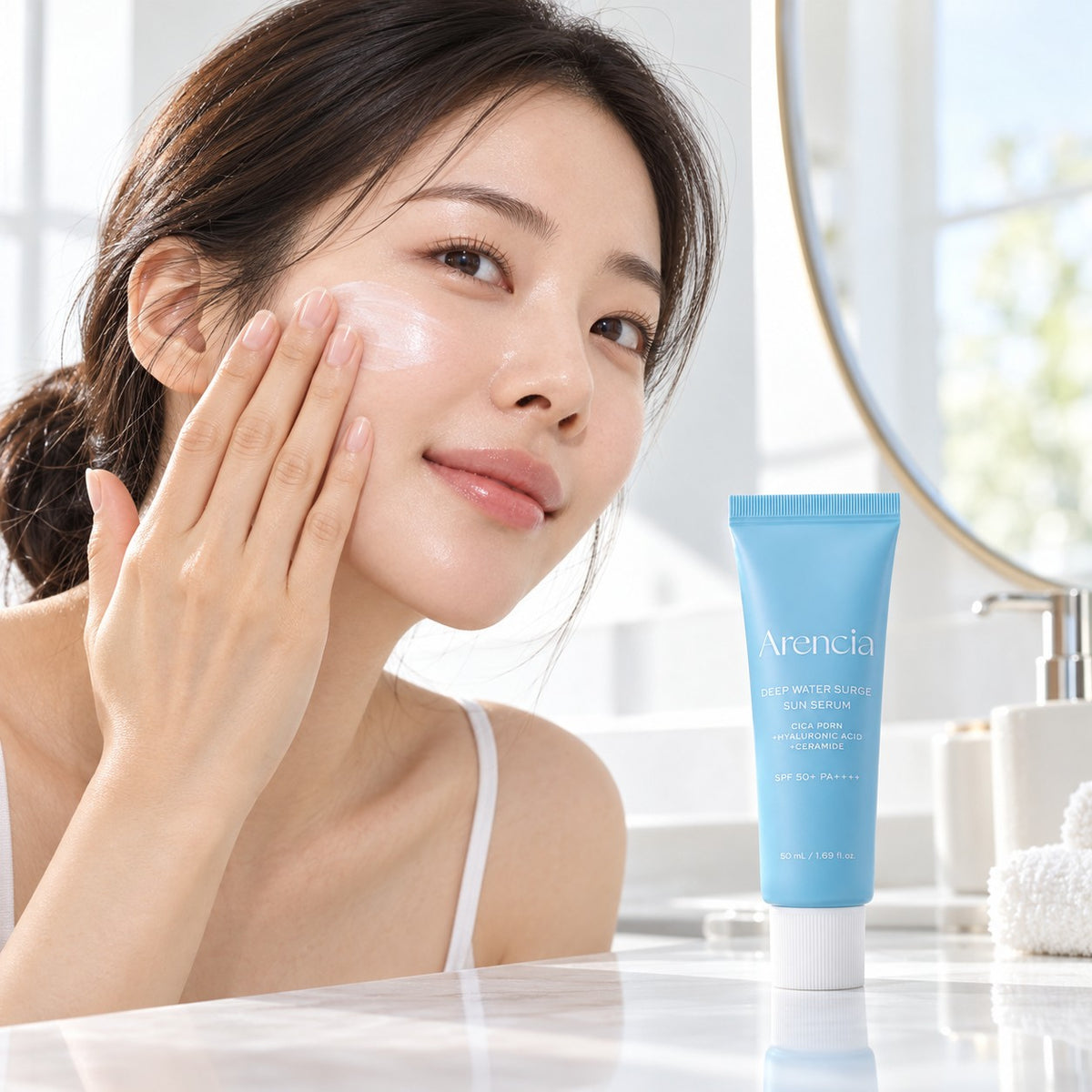 Arencia Deep Water Surge Sun Serum SPF50+ PA++++ 50ml