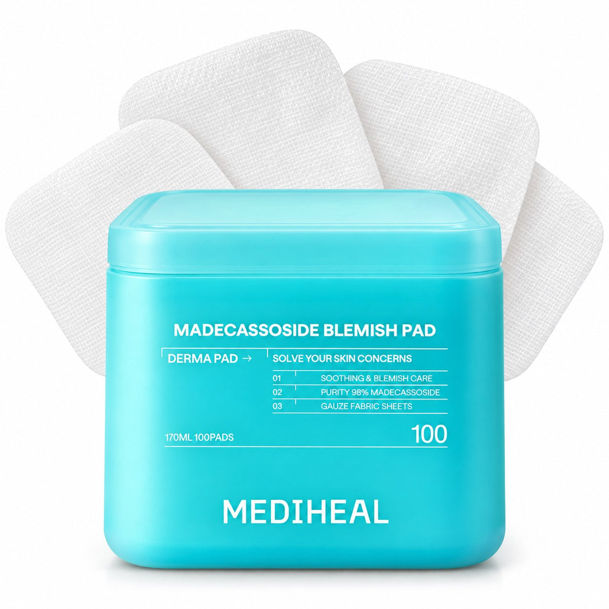 MEDIHEAL Madecassoside Blemish Pad 100 Pads