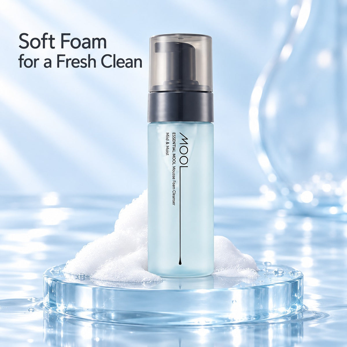 JUNGSAEMMOOL Essential Mool Mousse Foam Cleanser 150ml