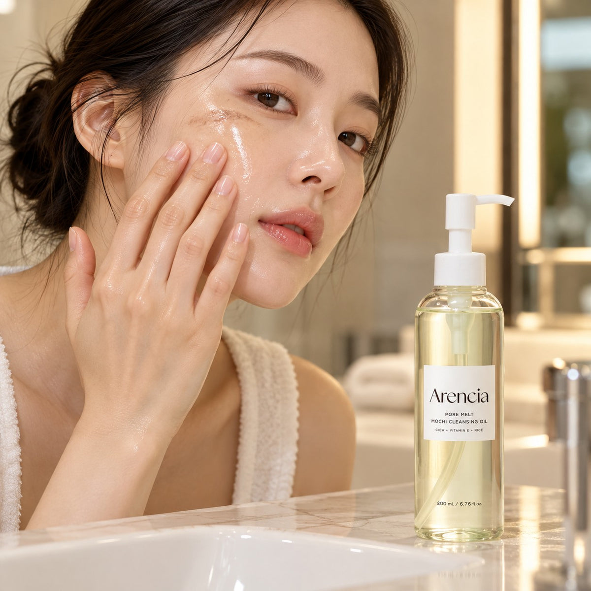 Arencia Pore Melt Mochi Cleansing Oil 200ml